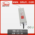 Impermeable al aire libre del conductor de Smun 60W 12V LED con el CE RoHS